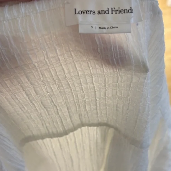 Lovers + Friends High Waist Cream Shorts - Picture 5 of 5